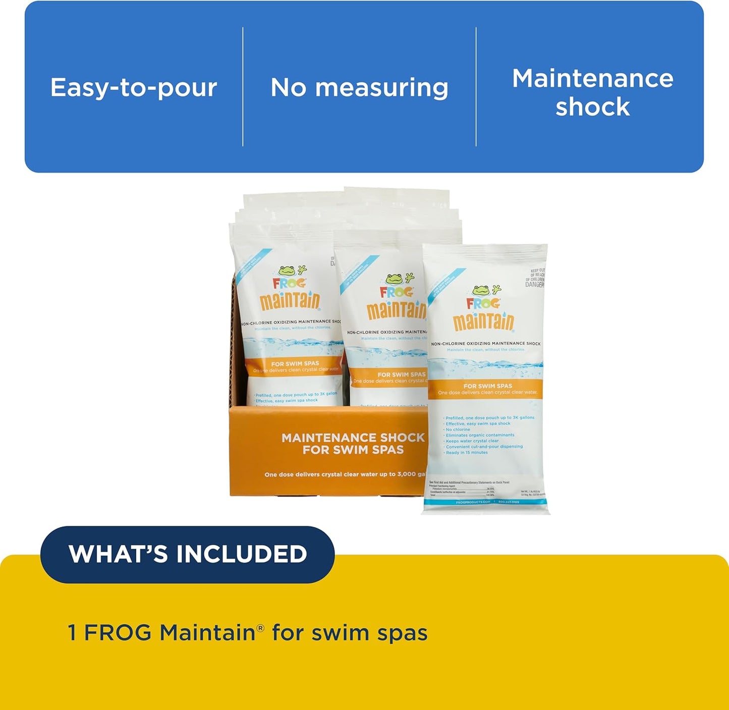 Frog Maintain for Swim Spa | 1 LB | 01-14-6134