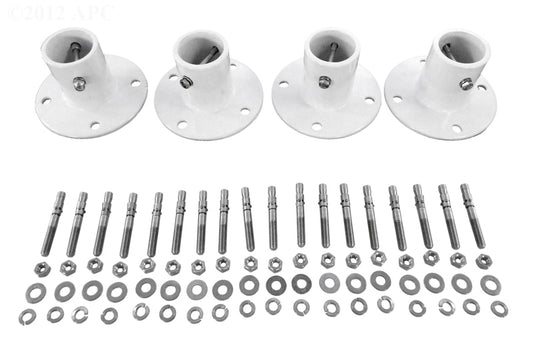 ALUMINUM DECK MOUNTED ANCHOR FLANGE