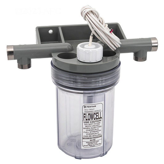 FLOW CELL W/FLOW SENSOR