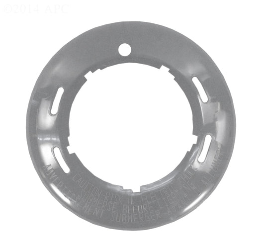 DECORATIVE FACE RING, GRAY