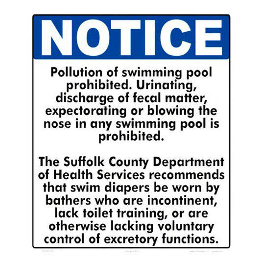 POLLUTION SIGN SUFFOLK COUNTY