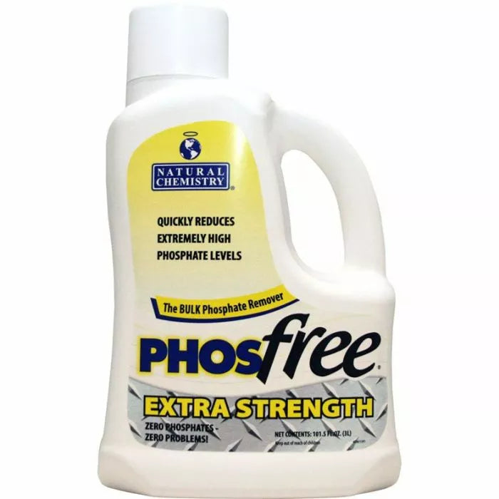 Natural Chemistry PHOSfree Extra Strength Phosphate Remover, 3 L Bottle | 15236NCM