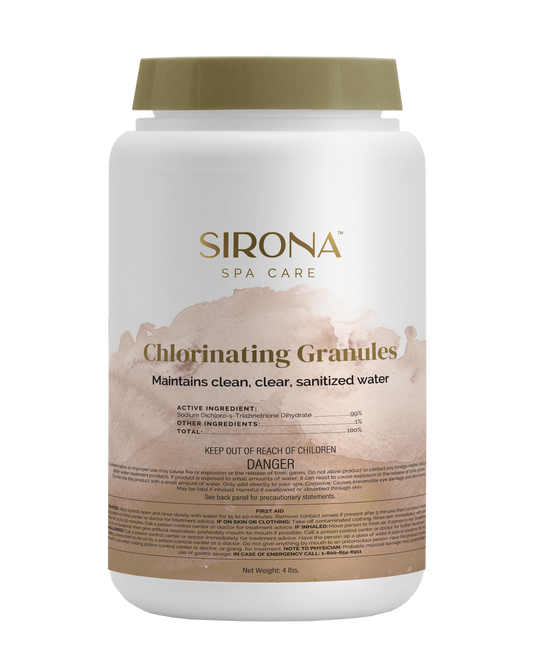 Sirona Chlorinating Granules, 4 lb / 64 oz