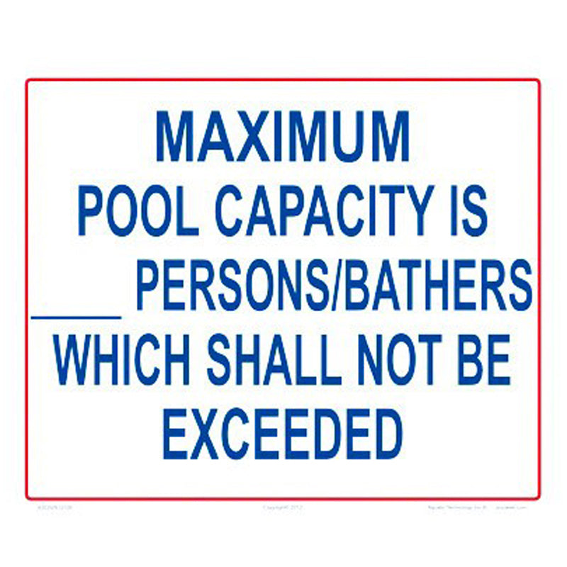 BATHER CAPACITY