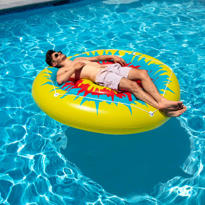 Swimline 72" Tie Dye Island Inflatable Pool Lounger | 90502