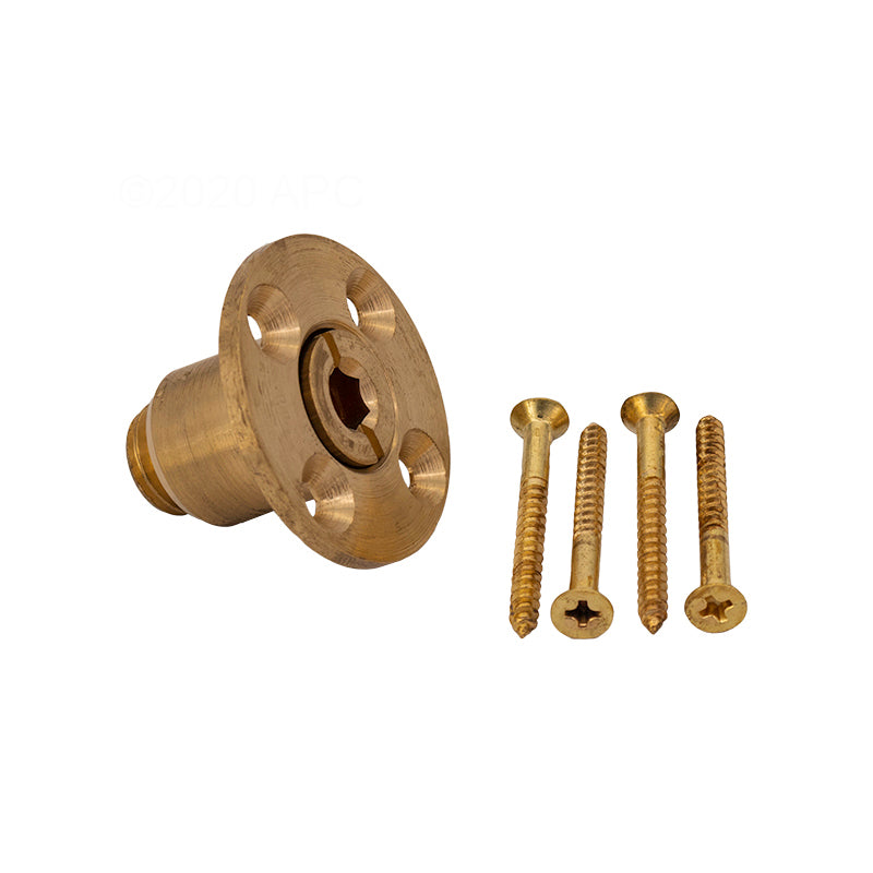 WOOD DECK ANCHOR WITH SCREWS & INSERT