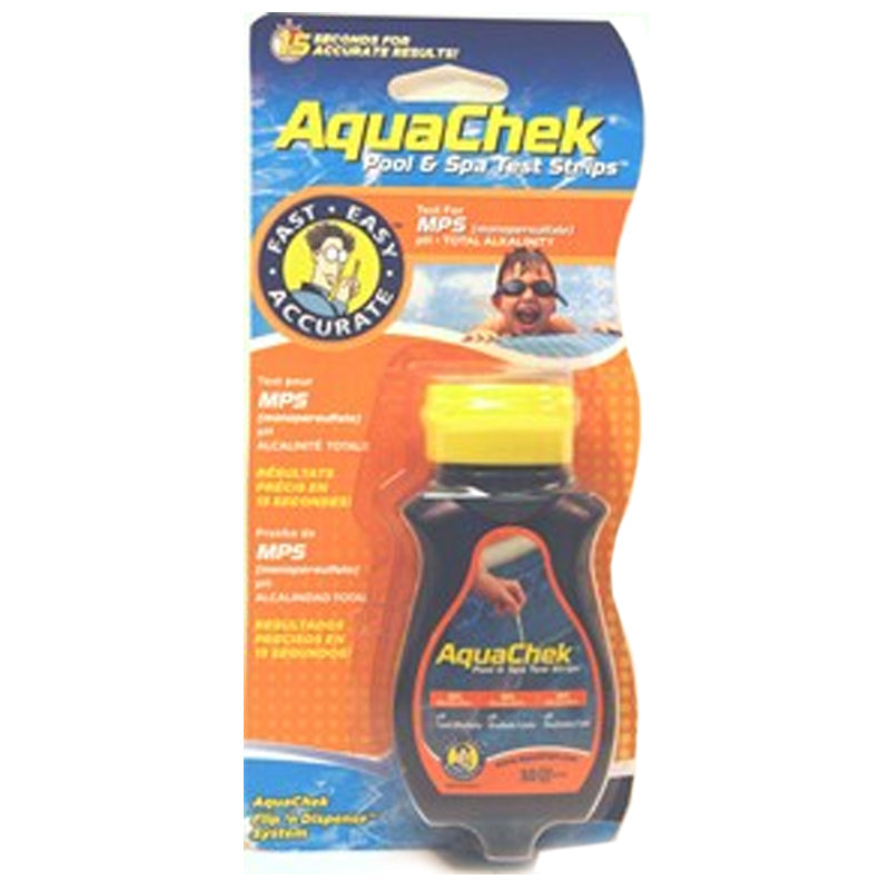 AquaChek Orange 3-in-1 Monopersulfate Test Strips, 50/Pack | 561682A
