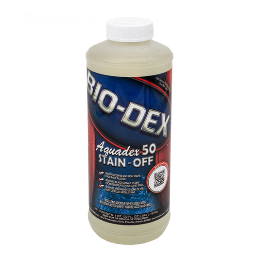 Bio-Dex Aquadex 50 Stain Off Metal Remover, 32 oz Bottle | ADQ50