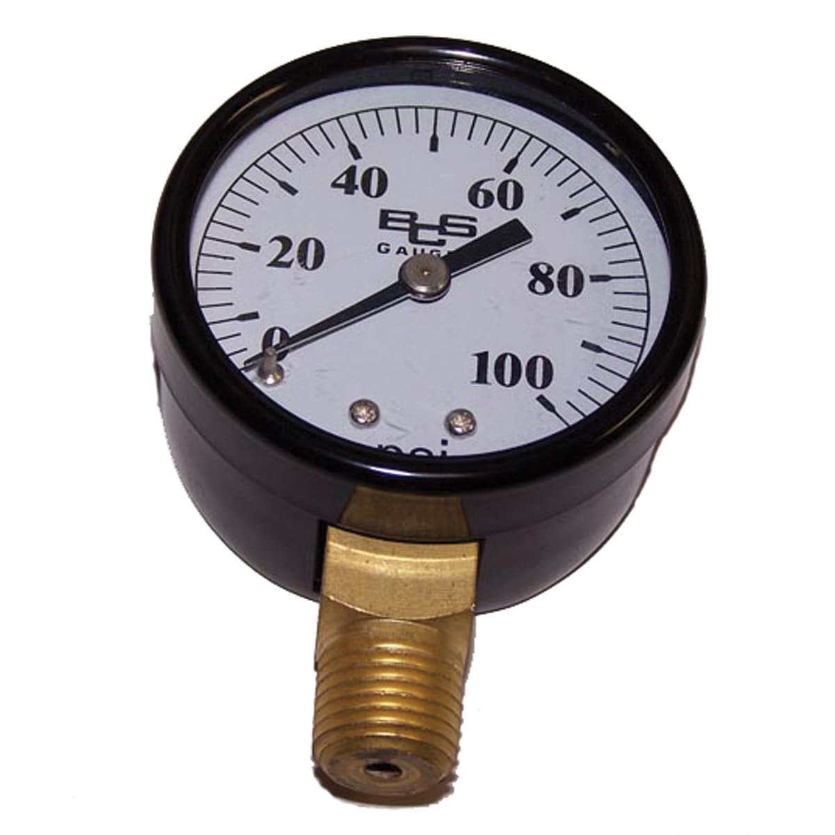 American Granby Pressure Gauge 30 PSI 1/8" NPT w/ Plastic Case & Lens | IPG302-8L