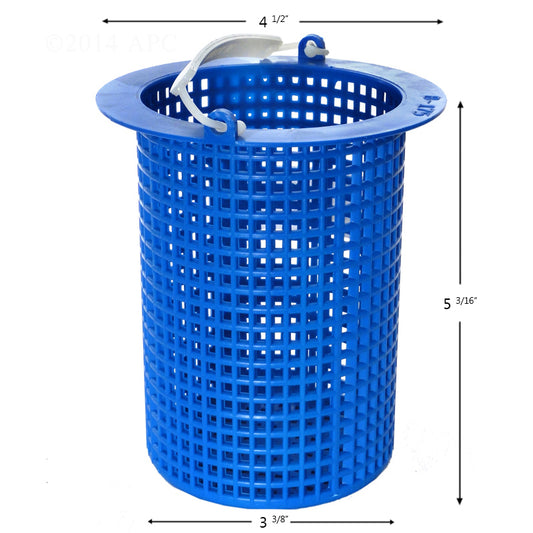 PUMP BASKET JACUZZI / MARLOW 16024002 380750 POWDER COATED