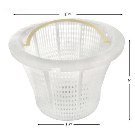 SKIMMER BASKET PENTAIR / AMERICAN ADMIRAL S20 85014500 PLASTIC