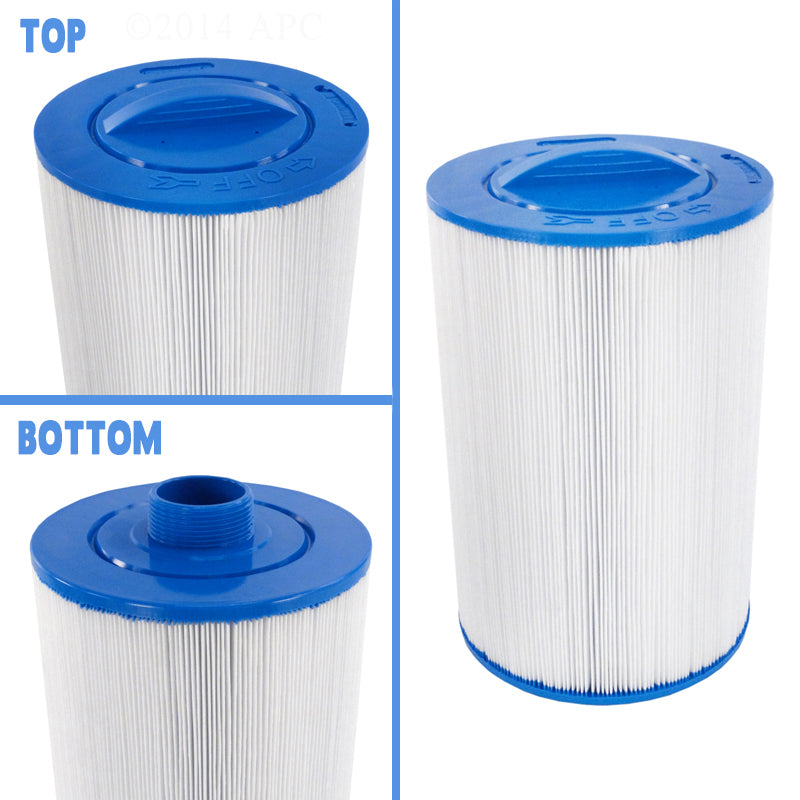 CARTRIDGE 6" X 9" 50 SQ FT HF6H47-01 14701 6CH47 PTL47WP FC0315 PACIFIC SPAS BY ABER TSC 03FIL1500 GATSBY SPAS LA SPAS