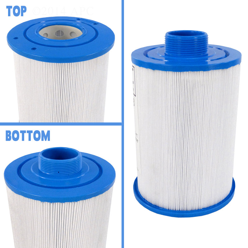 8" 25 SQ FT HF4H22-01 12535 4CH22 PFF25P4 FC2399 FREEFLOW THERMO SPAS CLX FF150 TOP LOAD SAC0006