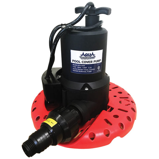 AquaPro Automatic Pool Cover Pump, 3000 Max GPH, 25' Cord | APC3500