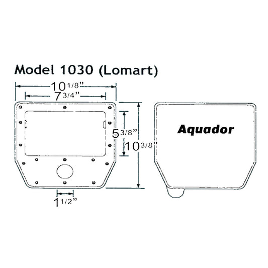 WINTER SKIMMER PLATE LOMART