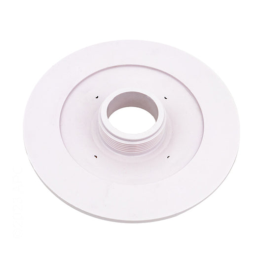 6" BULKHEAD 1.5" MPT WHITE