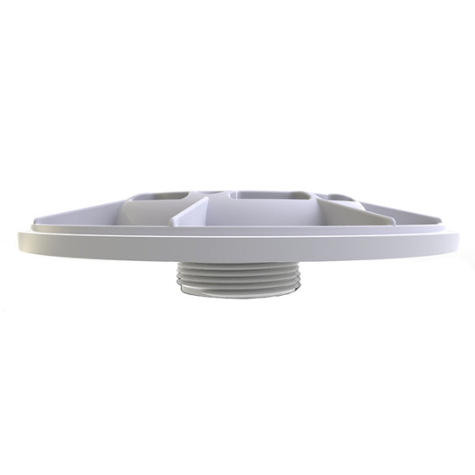 WHITE 6" BULKHEAD EXTENDED W/