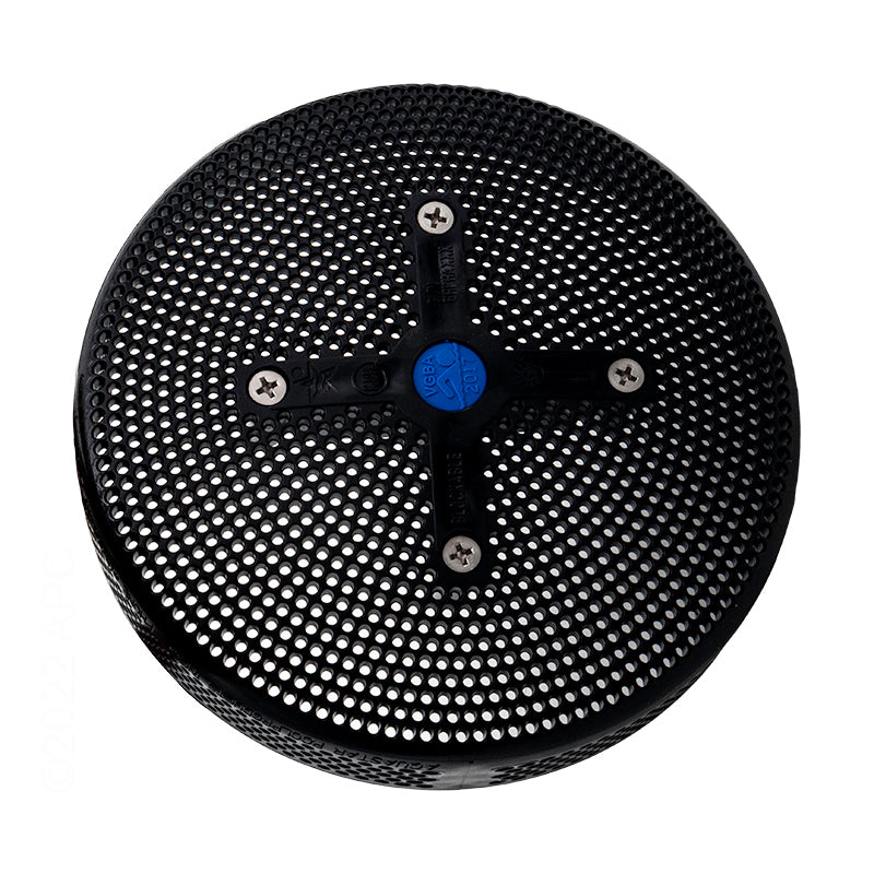 BLACK 6" VGB SUMPLESS SUCTION