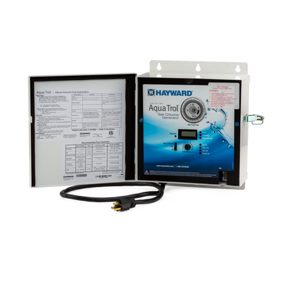 Hayward AquaTrol Above Ground Salt Chlorine Generator 18K gal with Return Jet Fittings | W3AQ-TROL-RJ