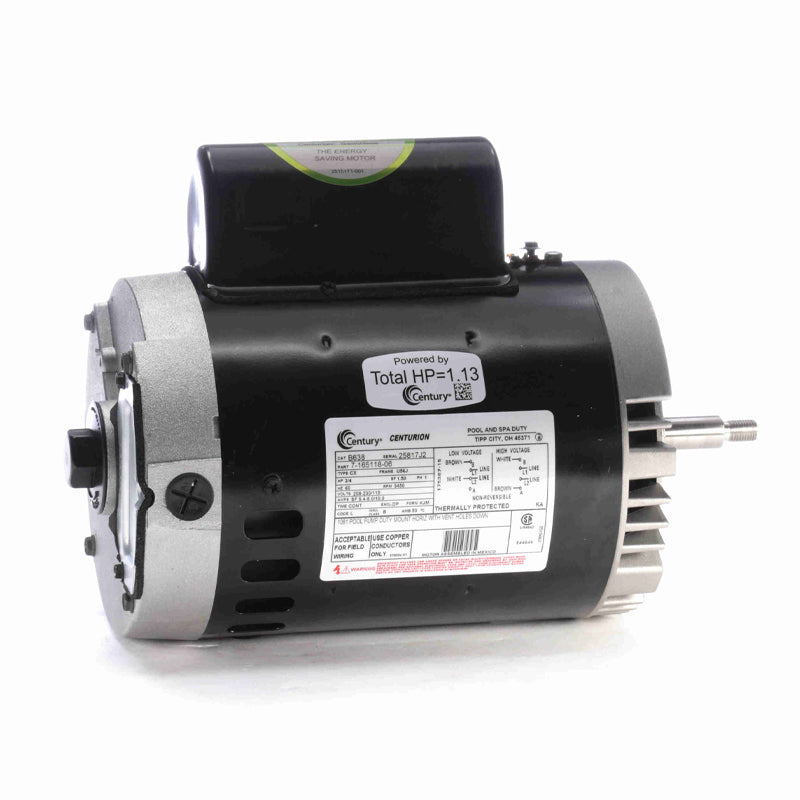 3/4 HP 208/230/115V KEYED