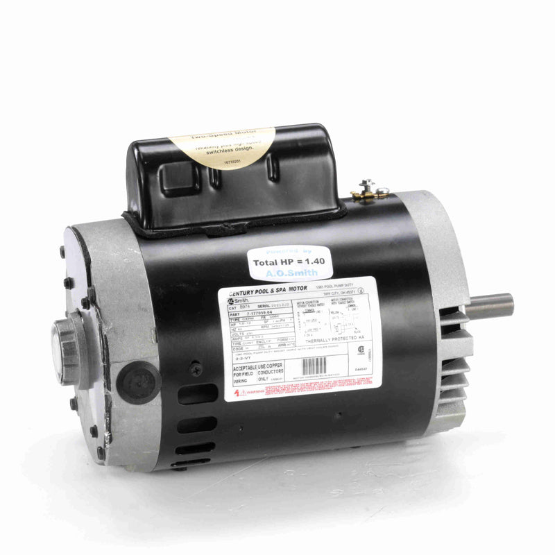 MOTOR, 1 HP TWO SPEED