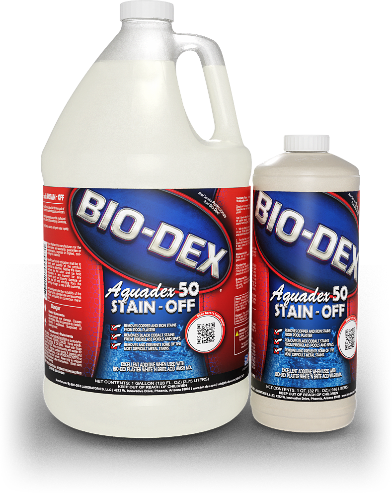 Bio-Dex Aquadex 50 Stain Off Metal Remover, 32 oz Bottle | ADQ50
