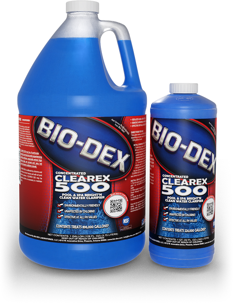 Bio-Dex Clearex 500 Clarifier, 32 oz Bottle | CX532