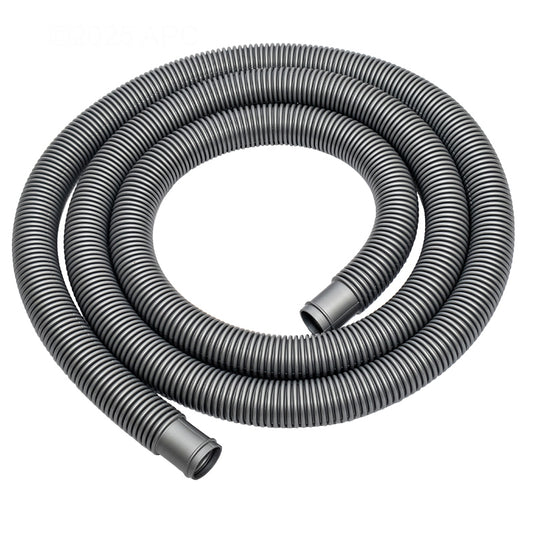 1.5" X 12' ABG FILTER HOSE BAGGED HEAVY SILVER BLOW MOLDED ( ML155112012HF )