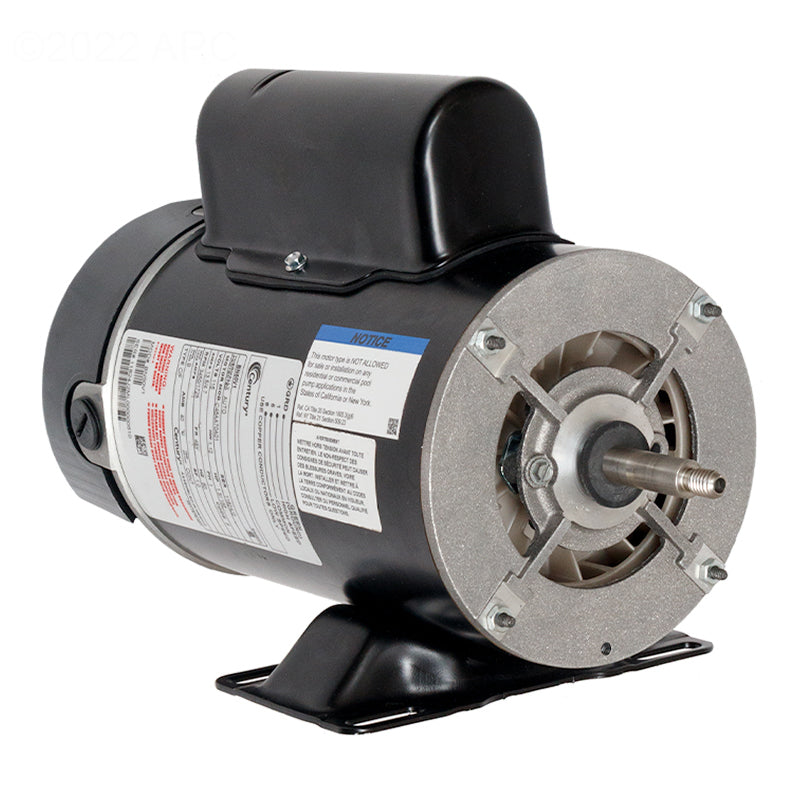 Century Pool Pump Motor, 1.5HP 48Y 2-Speed 115V | BN50V1
