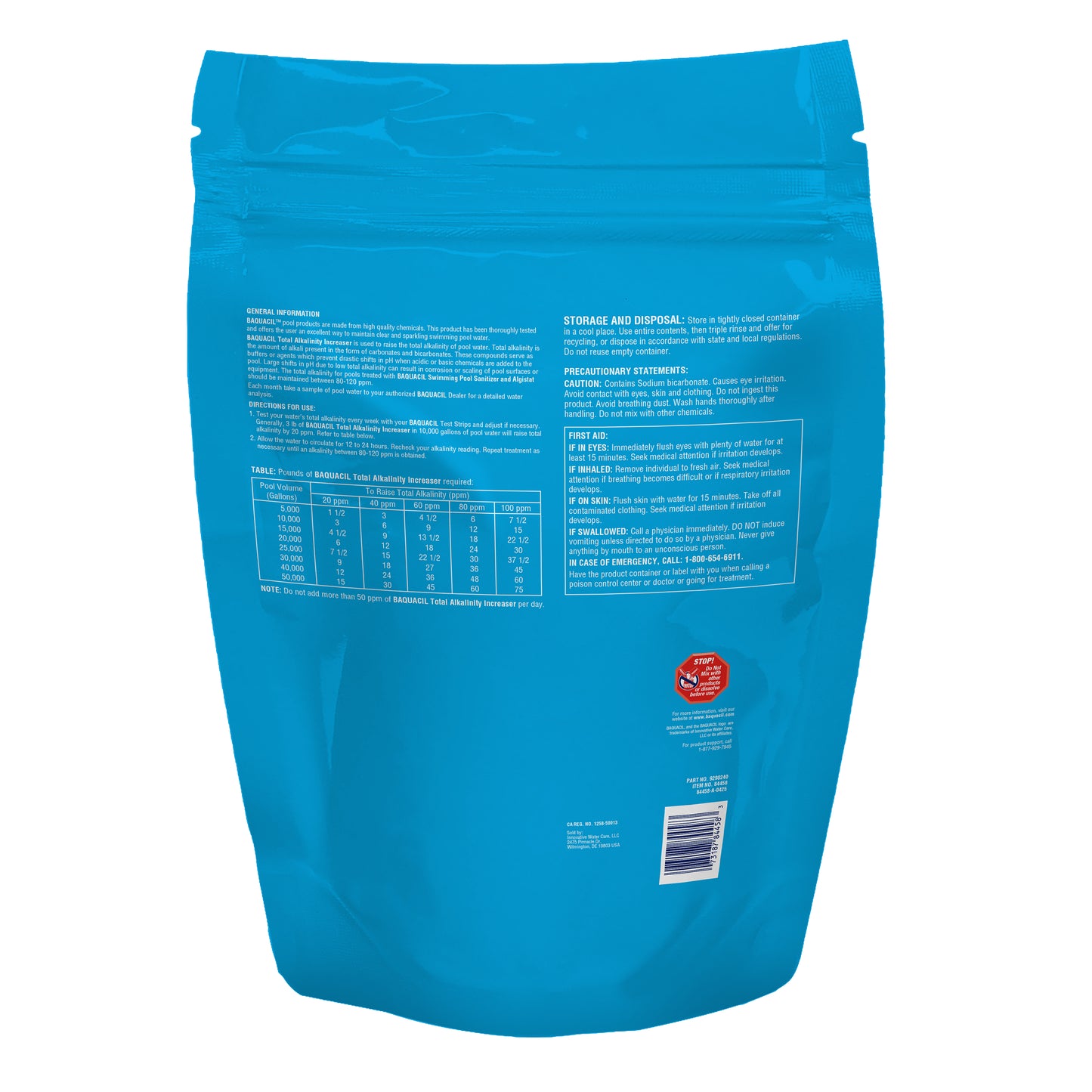 Baquacil Total Alkalinity Increaser, 10 lb