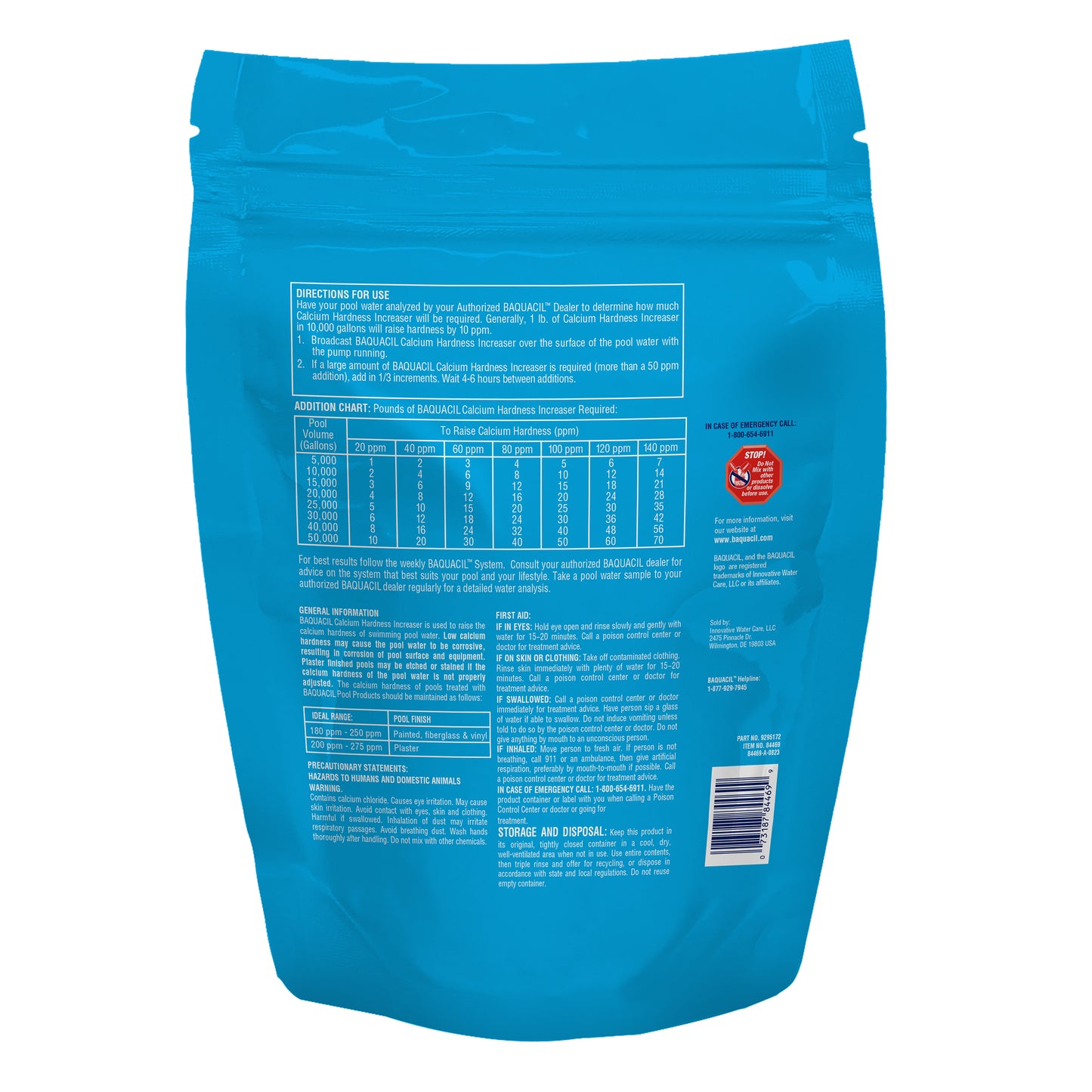 Baquacil Calcium Hardness Increaser, 8 lb