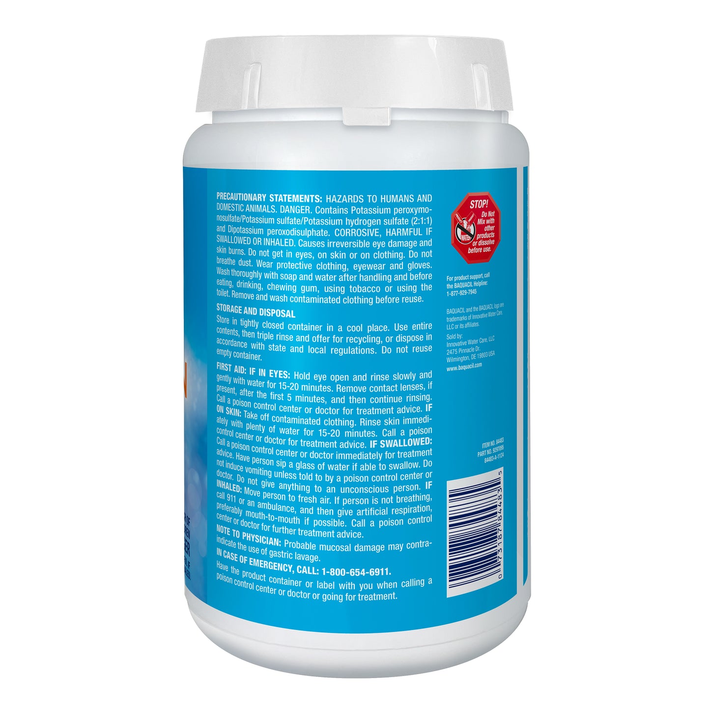 Baquacil Line Clean, 4 lb / 64 oz