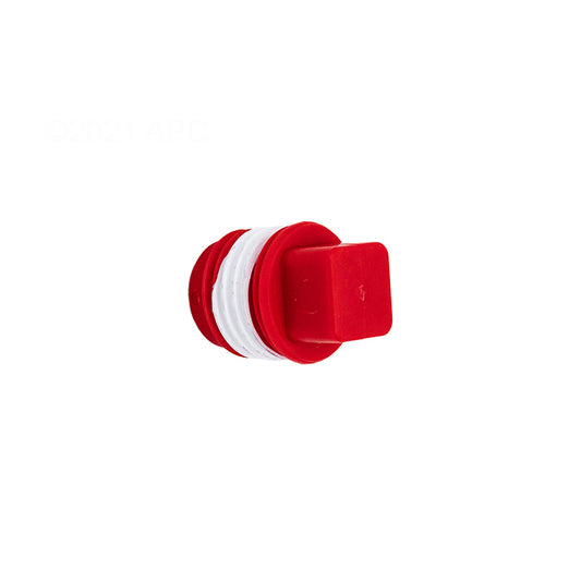 BLUE WATER RED FLOWMETER PLUG