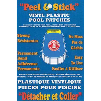 Boxer Adhesives Vinyl Pool Patch | 10