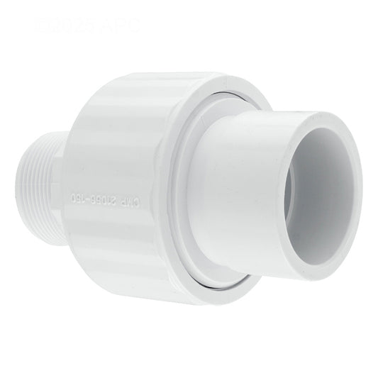 1.5" MALE UNION (1.5" SLIP X 1.5" MPT, PVC