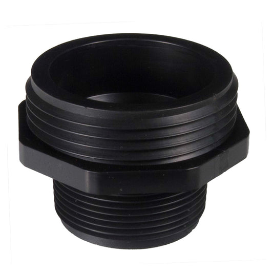 UNION TAILPIECE (1.5" MIPX1.5" MU BLACK)