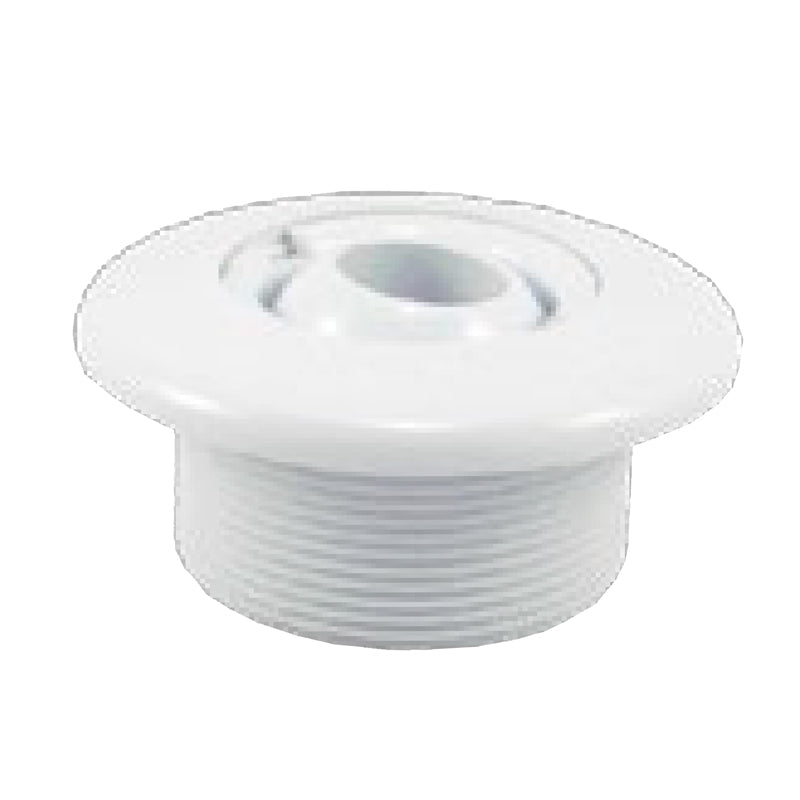 DIRWALL FITTNG, NUT(1.5 MIP, 3.5 FACE), WHITE