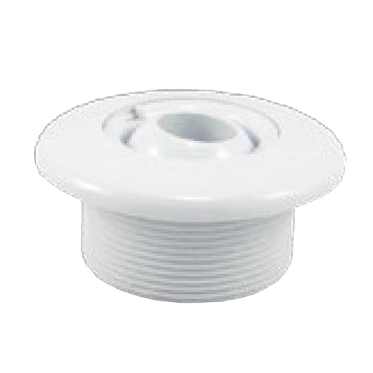 DIRWALL FITTNG, NUT(1.5 MIP, 3.5 FACE), WHITE