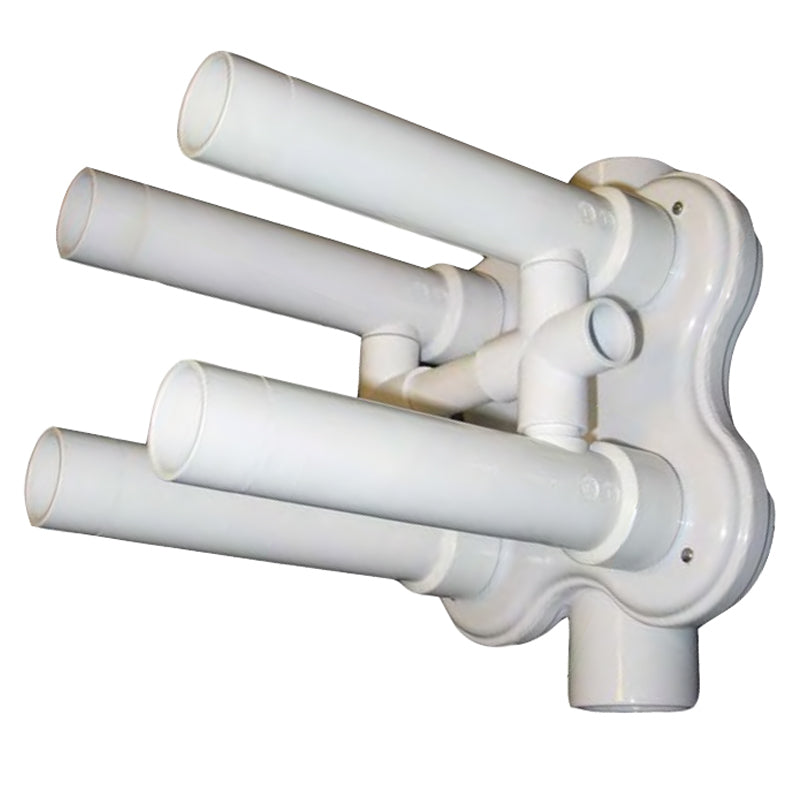 JET PACK 4 JET MANIFOLD 2" SLIP DUAL PORT
