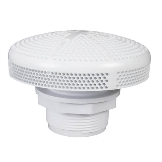 CMP Fiberglass Pool Suction Drain for 2" Plumbing, White | 25215-000-000