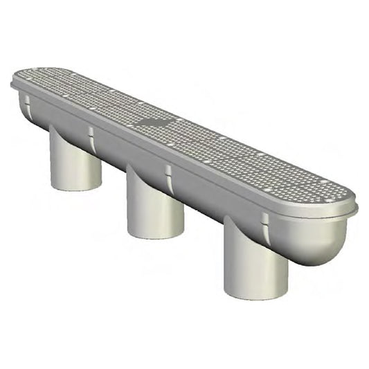 32" CHANNEL DRAIN & SUMP MED