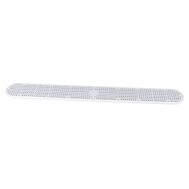 32" CHANNEL DRAIN COVER WITH SCREWS, WHITE