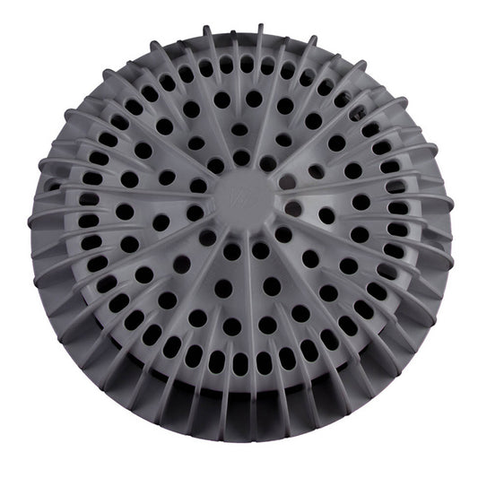 NOVA LID WITH EXTENSION COLLAR, DARK GRAY