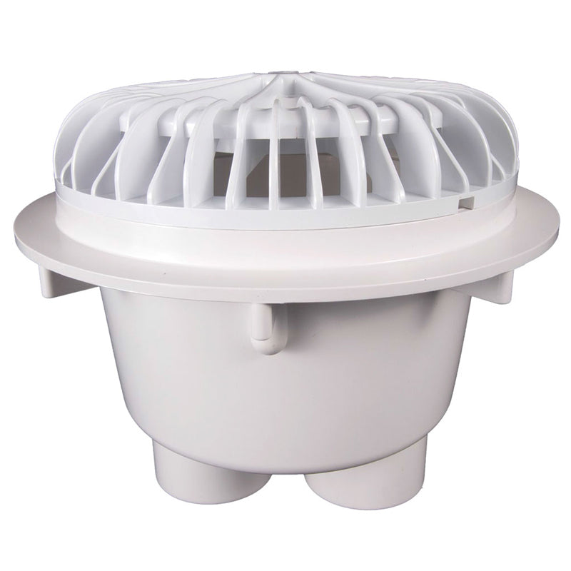Gunite Main Drain & Nova Lid Gray