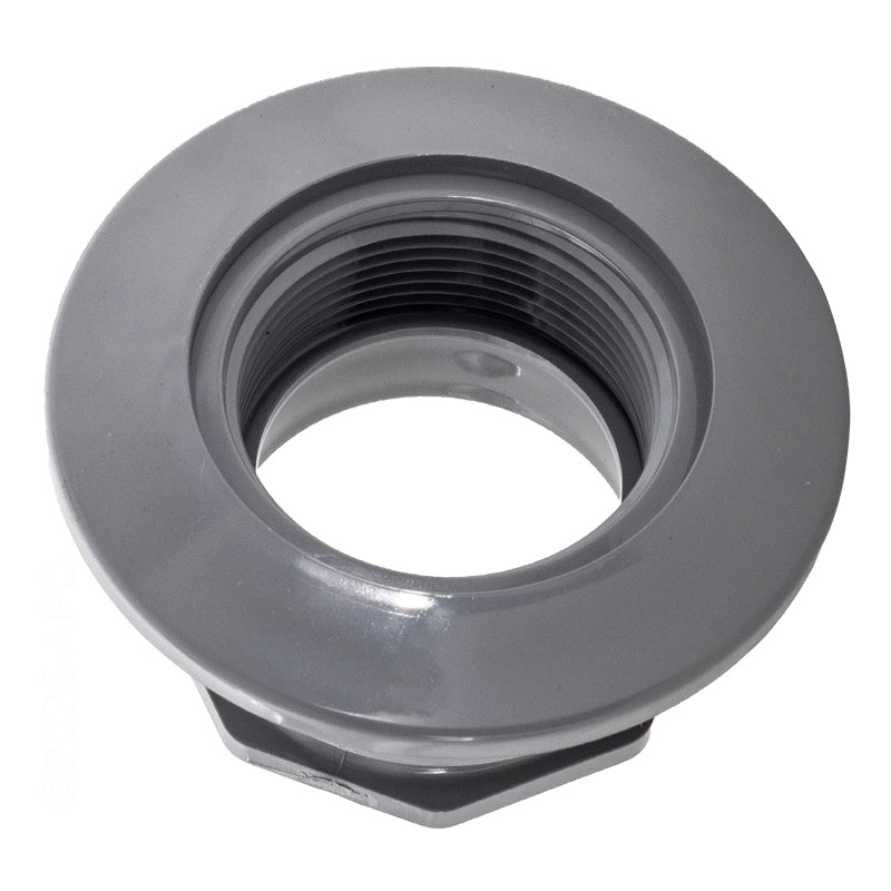 1 1/2" SLIP GUNITE INSIDER FITTING, GRAY