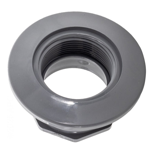 1 1/2" SLIP GUNITE INSIDER FITTING, GRAY