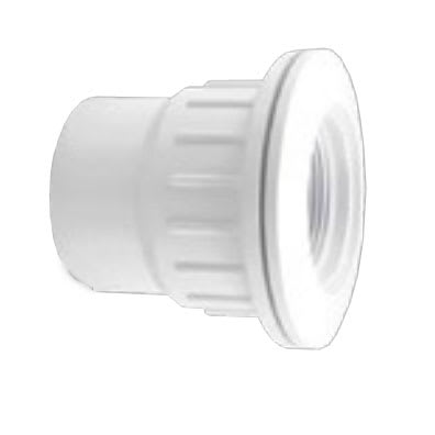 CMP Fiberglass Pool Wall Fitting w/ Nut, White | 25523-500-000