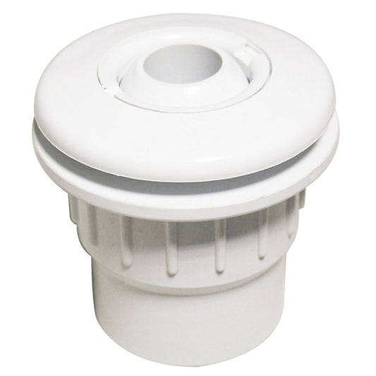 FIBERGLASS WALL FITTING WITH EYEBALL, GRAY