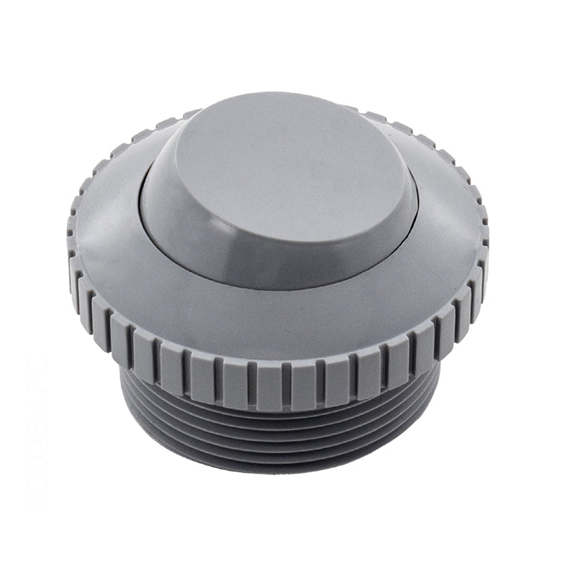 DIR FLOW OUTLET(1.5" MIP, SLOTTED), GRAY