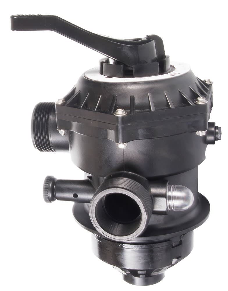 CMP 1.5" FPT Top Mount Multi-Port Valve for Pentair Sand Filter, Black | 27502-154-000